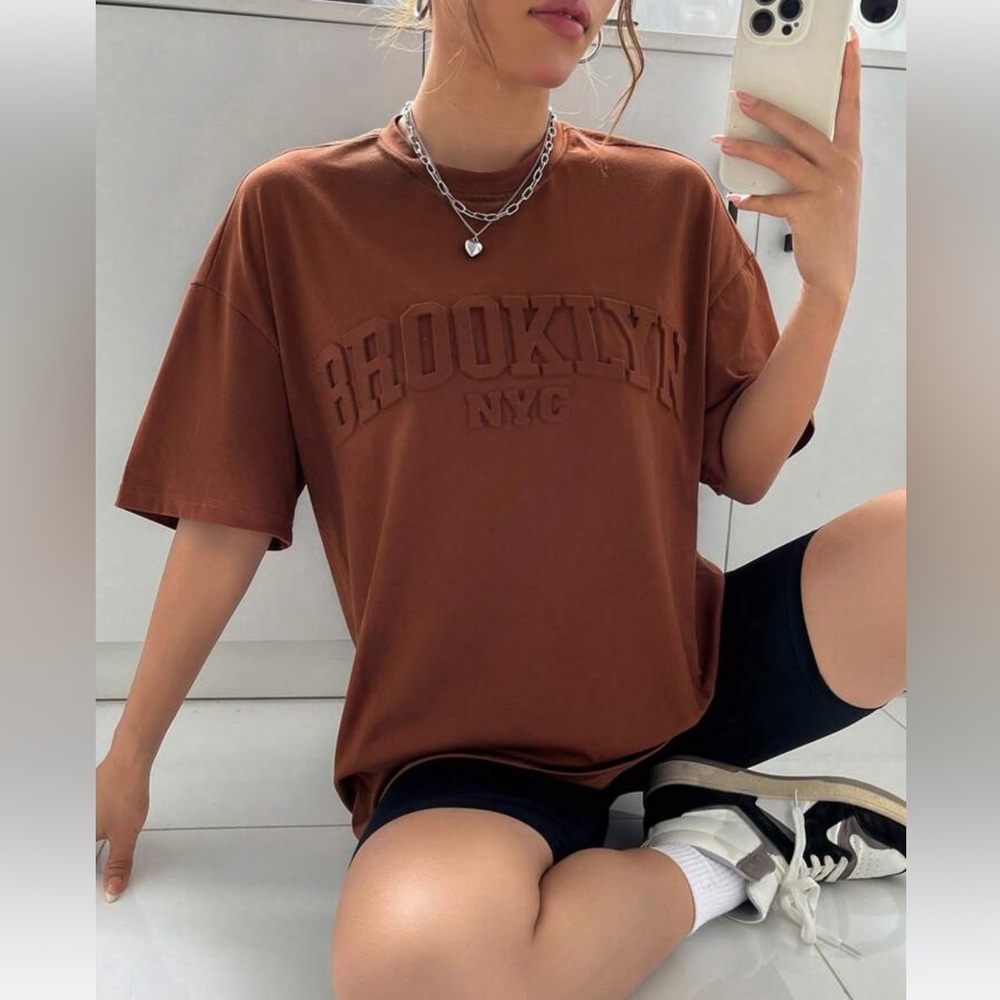 SHEIN / NEW / Brooklyn Oversized Graphic T Shirt
